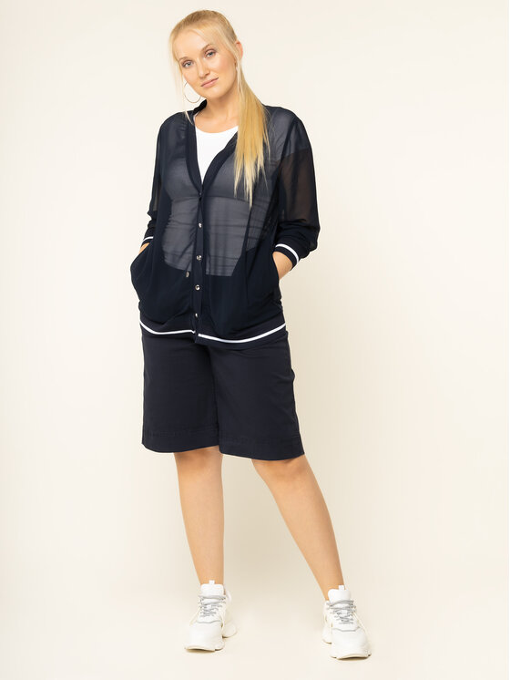 Felpa 1912019 Blu scuro Oversize