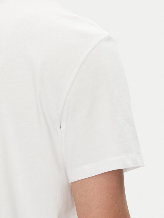 Calvin Klein Jeans Calvin Klein Jeans Тишърт Hero Monologo LV04RB862G Бял Regular Fit
