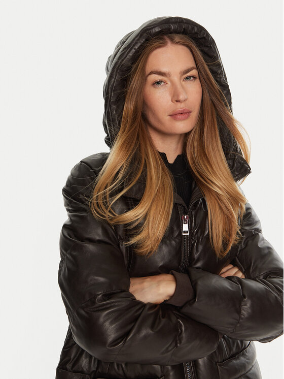 Serge Pariente Serge Pariente Lederjacke Warm Braun Regular Fit