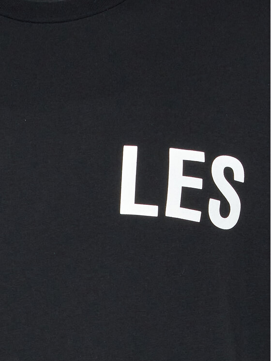 Les Hommes Les Hommes T-Shirt LF2243010700 Μαύρο Regular Fit