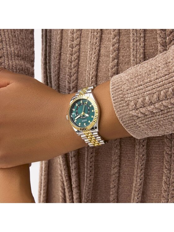 Guess Guess Zegarek GW0936L3 Srebrny