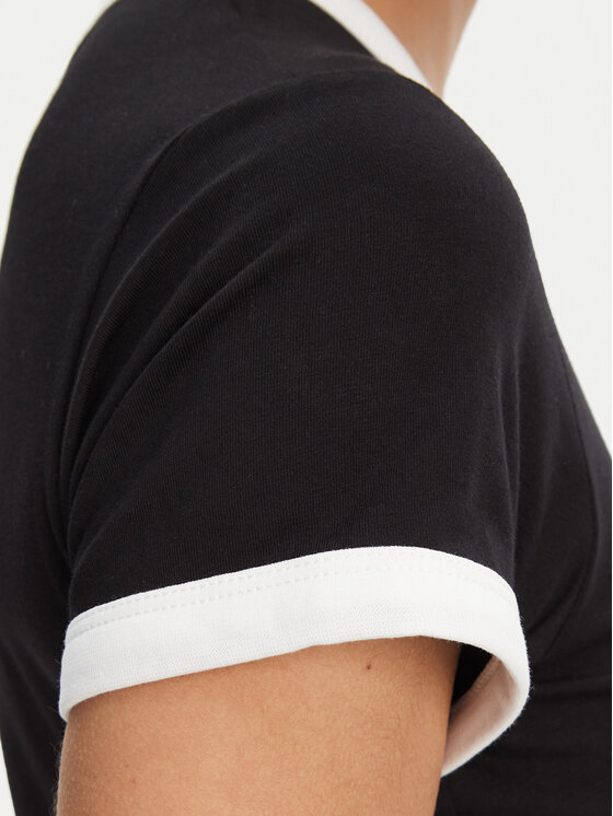 Juicy Couture Juicy Couture Marškinėliai I Kiss JCWCT125318 Juoda Slim Fit