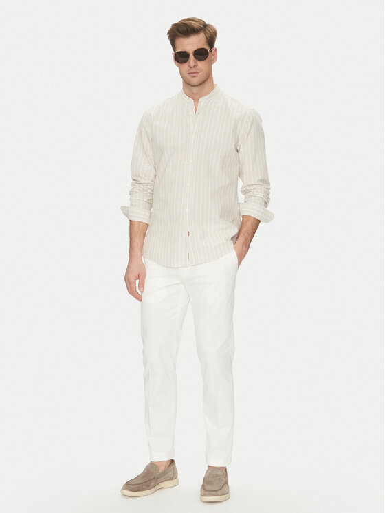 JOOP! JOOP! Chino nohavice 17 JT-79Sake-D 30045898 Béžová Slim Fit