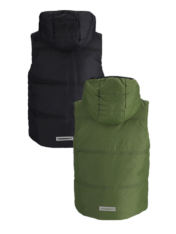 Coccodrillo Coccodrillo Sportski prsluk WC5178502OBK Zelena Regular Fit