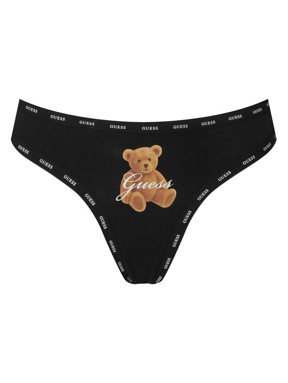 Guess Guess Σετ στρινγκ O6BG02 K5995 Μαύρο