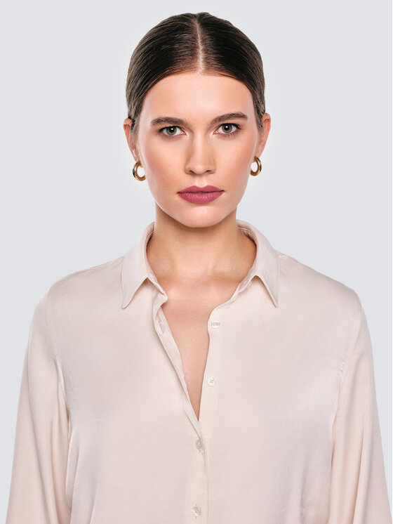BIG STAR BIG STAR Koszula SALIKI Biały Basic Fit