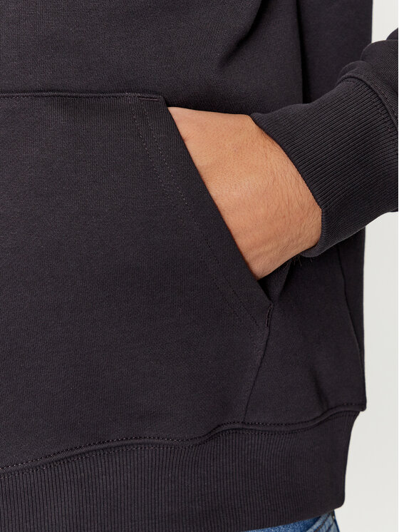 Lee Lee Felpa 112341672 Nero Relaxed Fit