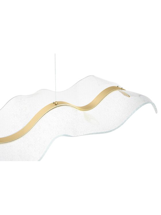 MIAhome MIAhome Lampa wisząca BREATH 180 złota Złoty