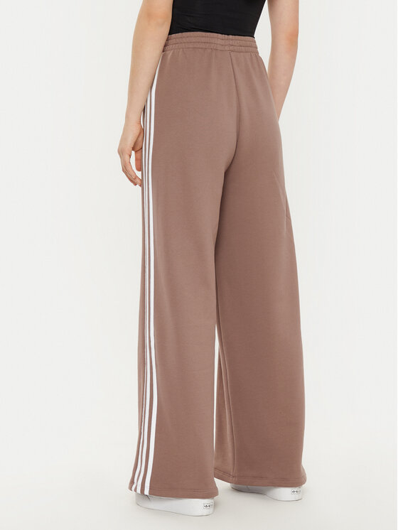 adidas adidas Pantaloni da tuta 3-Stripes JC5762 Beige Wide Leg