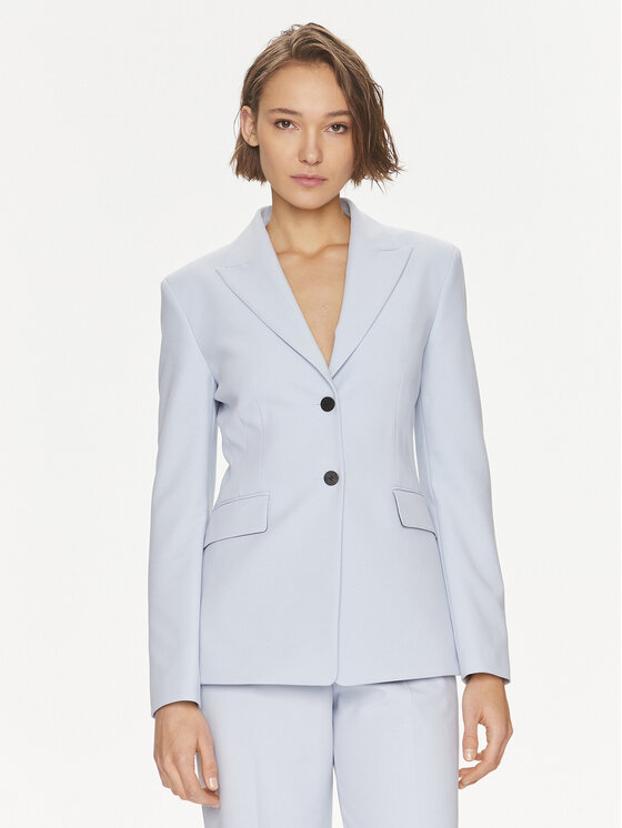Hugo Giacca da abito Asmalla 50510434 Blu Slim Fit, taglia : 42