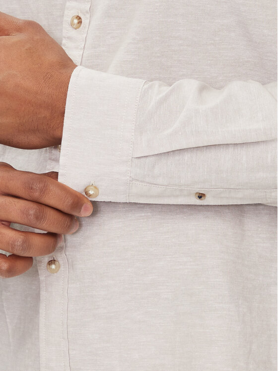 Jack&Jones Jack&Jones Marškiniai Summer 12248384 Smėlio Comfort Fit