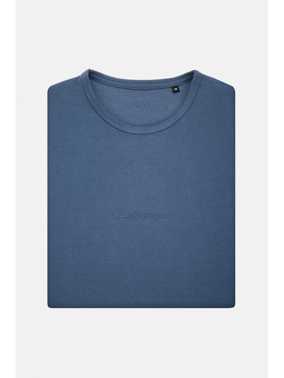 Lancerto Lancerto T-Shirt Steph TS073123000006 Niebieski Regular Fit