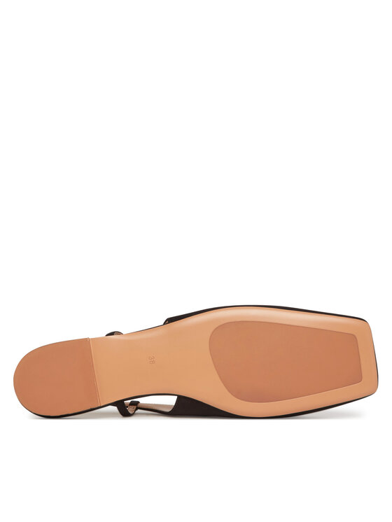 TWINSET TWINSET Sandale 251TCP082 Crna