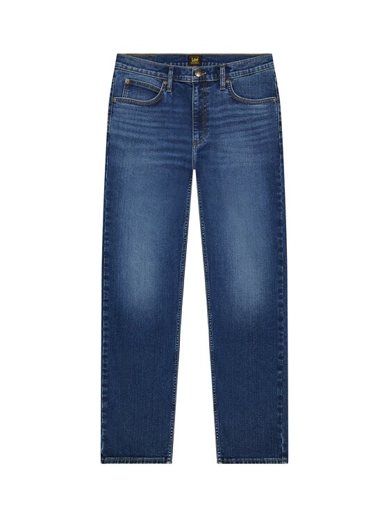 Lee Lee Jeansy 112378738 Niebieski Relaxed Fit