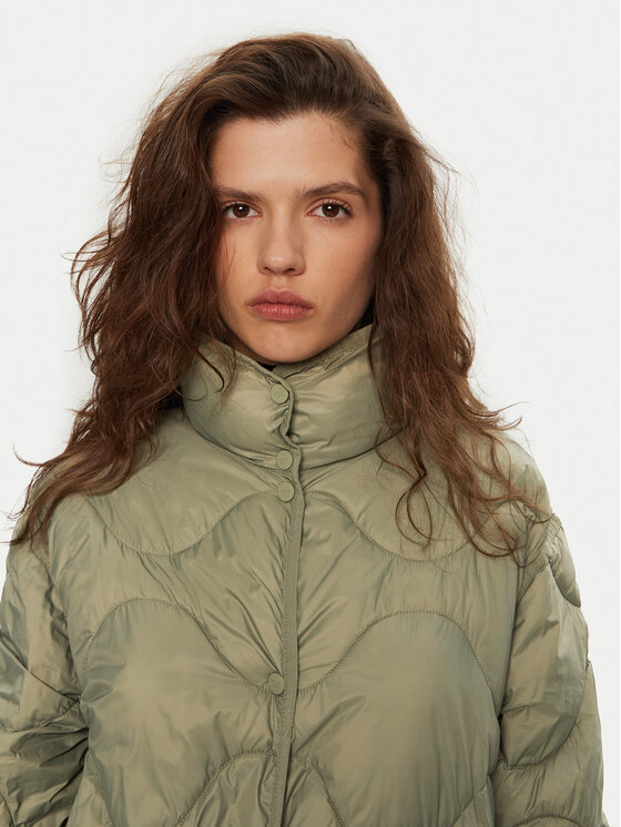 Deha Deha Geacă D12578 Verde Relaxed Fit