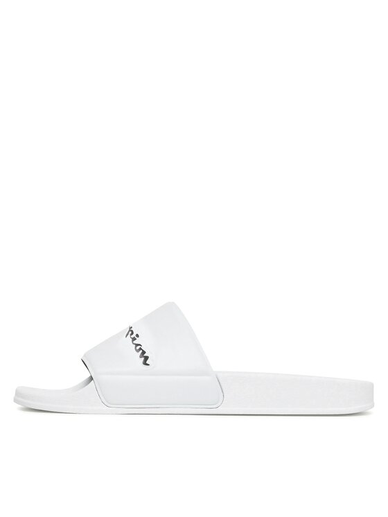Champion Champion Iešļūcenes Slide Varsity S11544-CHA-WW001 Balts