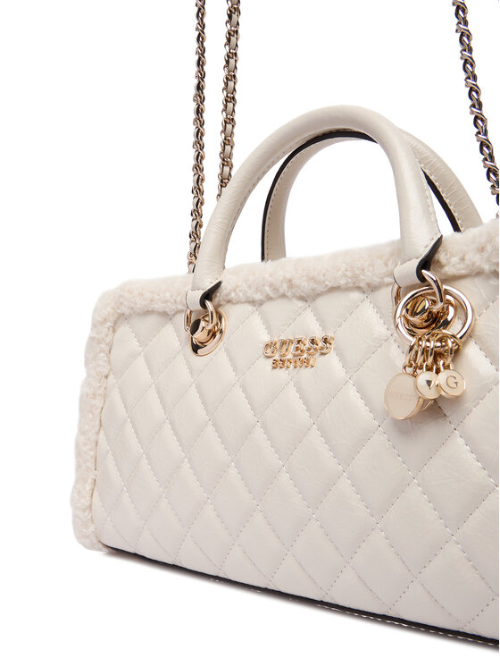 Guess Guess Дамска чанта Cristi HWTG81 39090 Екрю