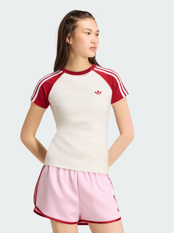 adidas adidas T-Shirt 159127 Biały Slim Fit