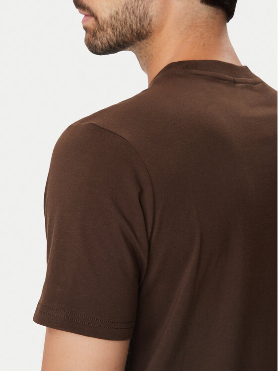 Napapijri Napapijri Футболка NP0A88TR Темно-коричневий Regular Fit