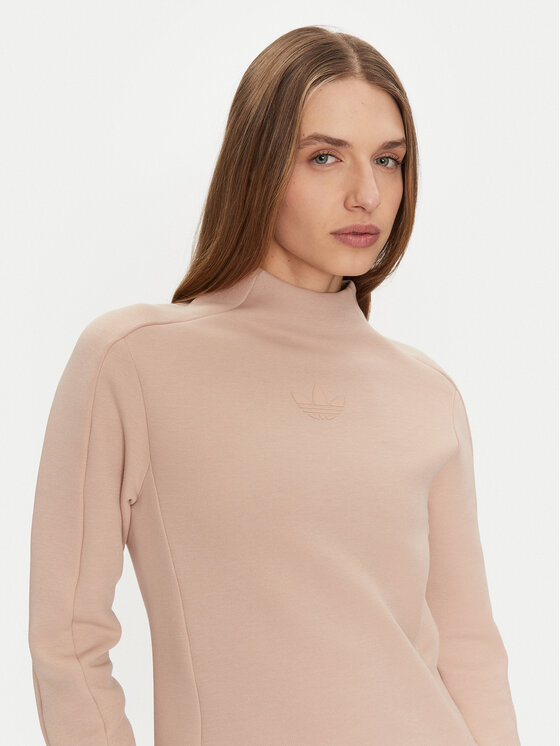 adidas adidas Блузка Structured Interlock JJ0938 Бежевий Slim Fit