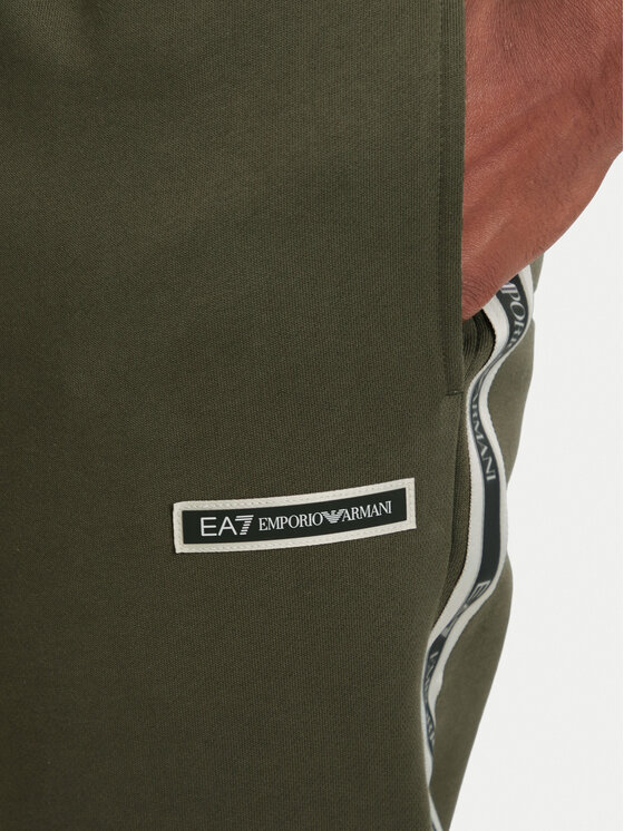 EA7 Emporio Armani EA7 Emporio Armani Pantaloni trening 7M002198 AF10377 U7014 Verde închis Slim Fit