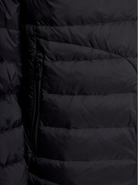 La Martina La Martina Daunenjacke Way WMO012 PA012 Schwarz Regular Fit