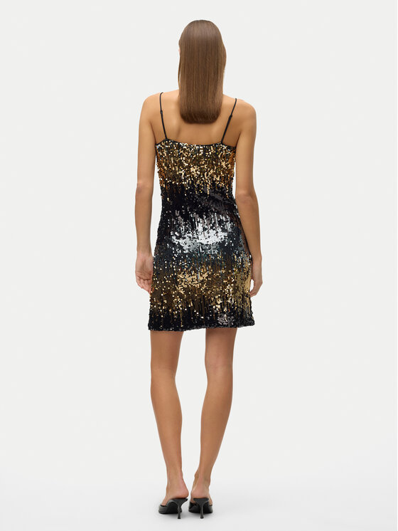 Vero Moda Vero Moda Sukienka koktajlowa Ria 10317316 Czarny Regular Fit