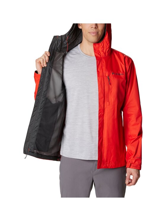 Columbia Columbia Kurtka outdoor 1760061 Czerwony Regular Fit