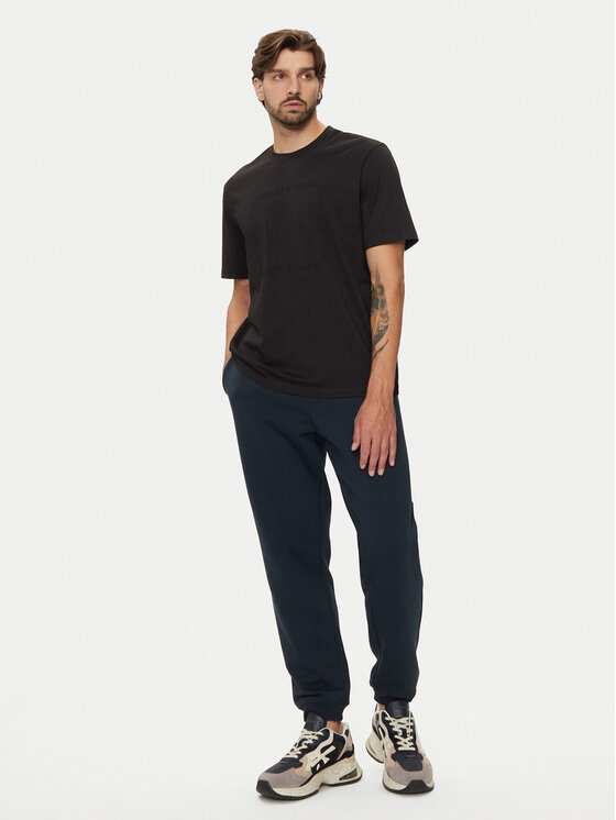 Armani Exchange Armani Exchange Футболка 6DZTLN ZJ9JZ 1200 Чорний Regular Fit