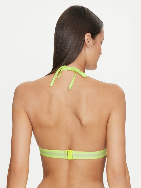 Tommy Hilfiger Tommy Hilfiger Gornji dio kupaćeg kostima UW0UW04109 Zelena