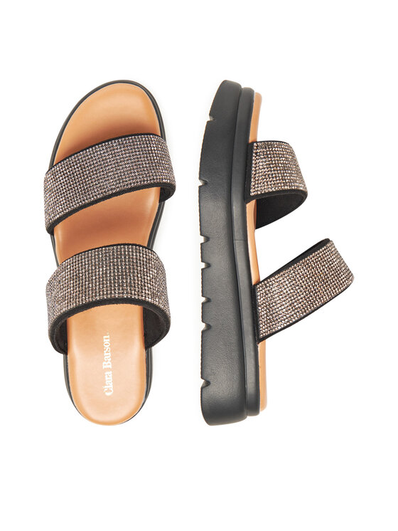 Clara Barson Clara Barson Plätud H3T9409-1 Must