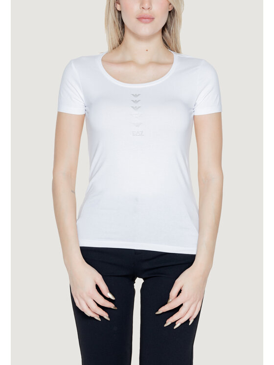 T-Shirt, rozmiar L, Białe, 3DTT20 TJFKZ