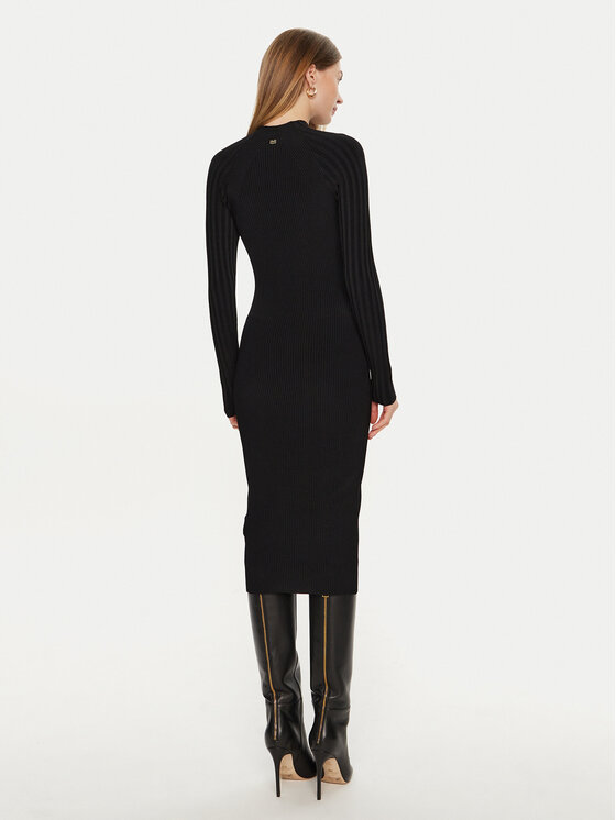 Marciano Guess Marciano Guess Rochie tricotată 4BGK45 5036Z Negru Slim Fit