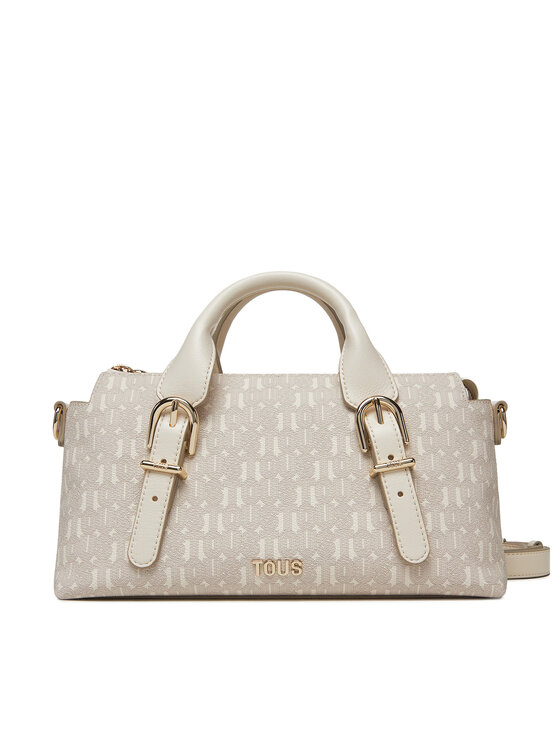 TOUS TOUS Soma Bowling Tous Buckles Silhouette 2002201501 Bēšs