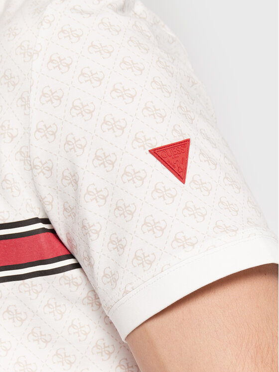 Guess Guess T-Shirt Jamey Z2BI09 J1314 Λευκό Regular Fit