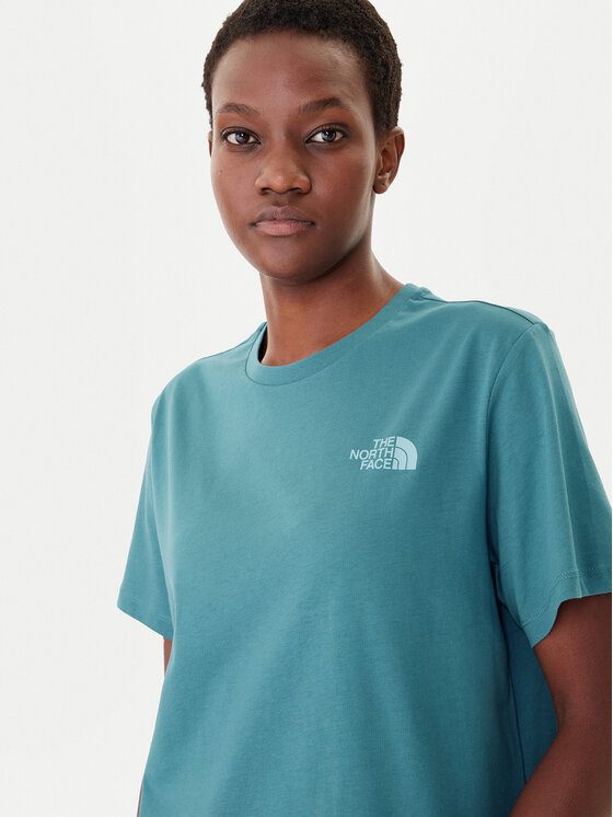 The North Face The North Face T-Shirt Redbox NF0A87NK Blau Relaxed Fit