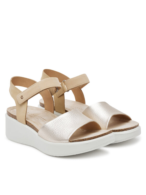 ECCO ECCO Szandál Flowt Wedge 27231360704 Arany