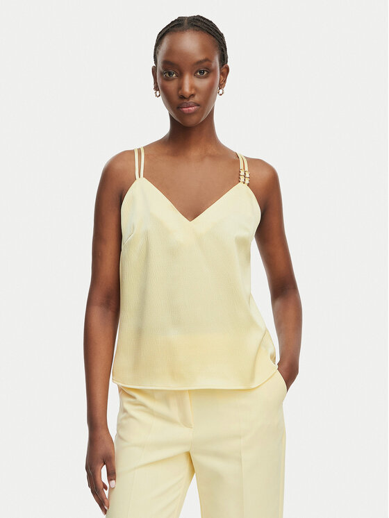 Morgan Top 242-OLAFI Galben Regular Fit