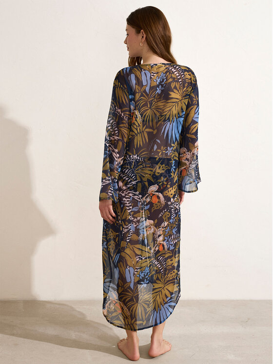 Selmark Selmark Kimono BL997 Brązowy