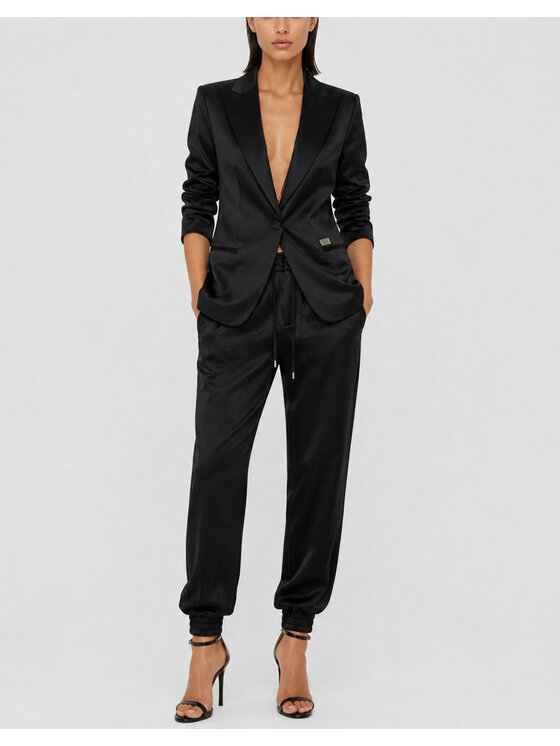 PHILIPP PLEIN PHILIPP PLEIN Spodnie cargo 31568 Czarny Cargo Fit