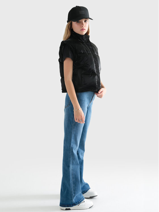 BIG STAR BIG STAR Kamizelka NENVIA Czarny Basic Fit
