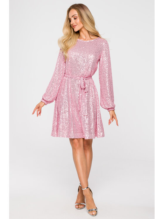 Made of Emotion Made of Emotion Abito da cocktail M715 Rosa Premium Fit
