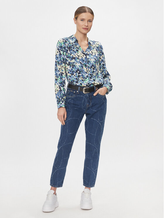 Pepe Jeans Pepe Jeans Koszula Ciria PL304836 Niebieski Regular Fit