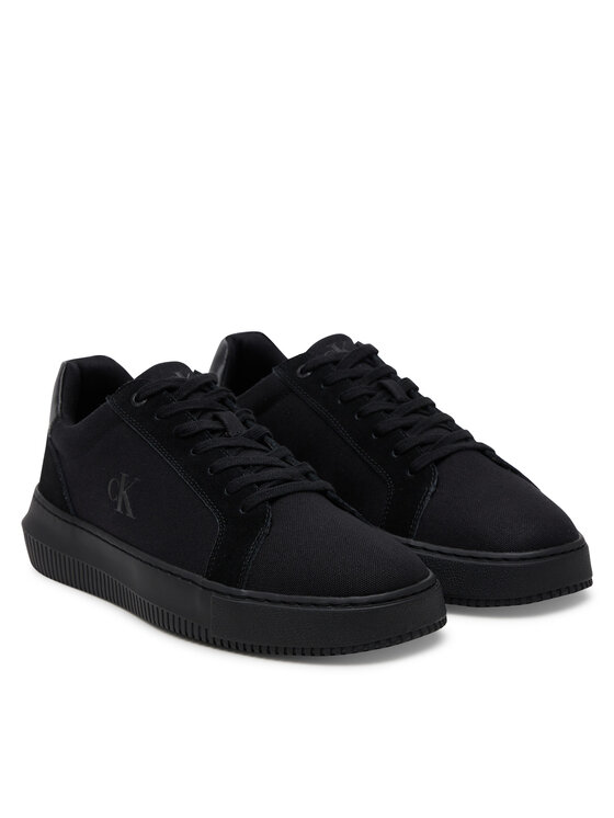 Calvin Klein Jeans Calvin Klein Jeans Tenisice Chunky Cupsole Mg Canvas YM0YM01219 Crna