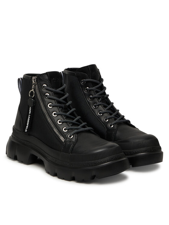 KARL LAGERFELD KARL LAGERFELD Schnürstiefeletten KL43543 Schwarz