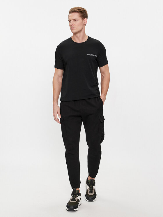 Emporio Armani Underwear Emporio Armani Underwear 2-dílná sada T-shirts 111267 4R717 07320 Černá Regular Fit