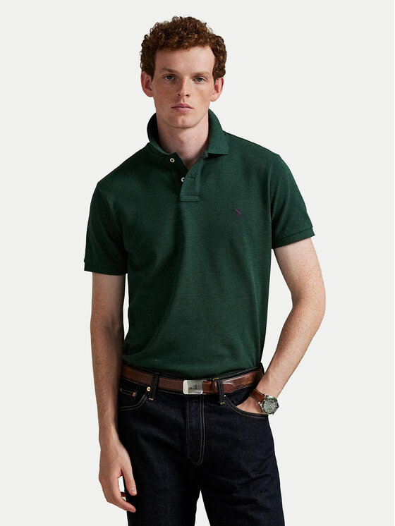 Polo Ralph Lauren Polokošeľa 710536856489 Zelená Regular Fit