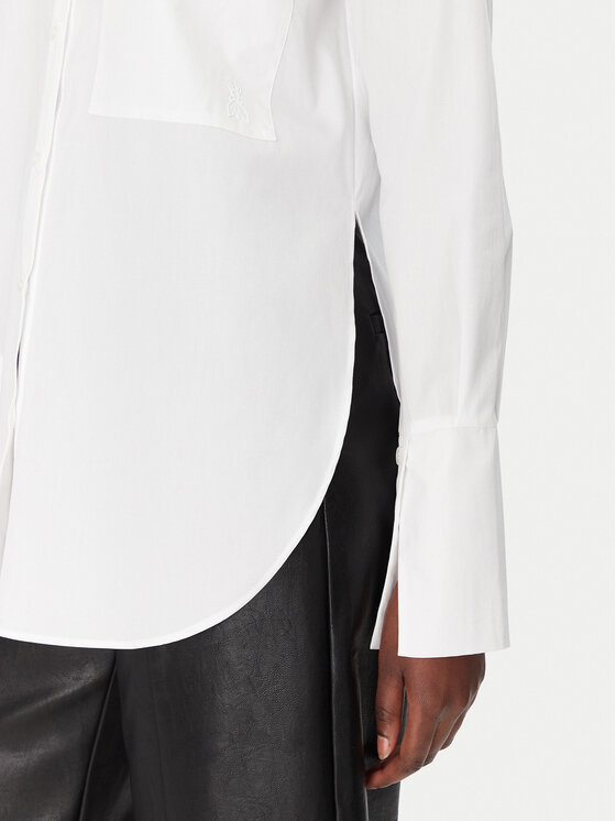 Patrizia Pepe Patrizia Pepe Särk 8C0722/A4XB-W103 Valge Regular Fit