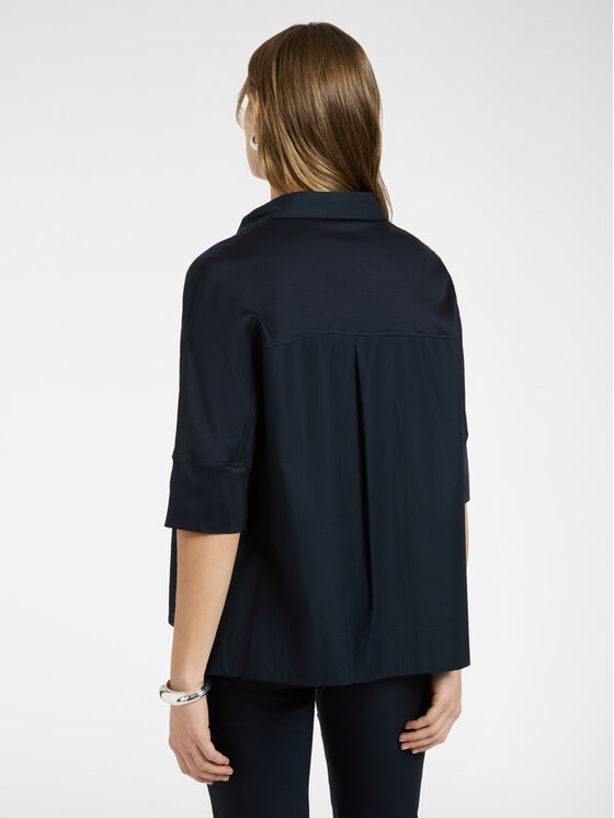 Elena Mirò Elena Mirò Bluzka 2009Z000058N034 Niebieski Boxy Fit
