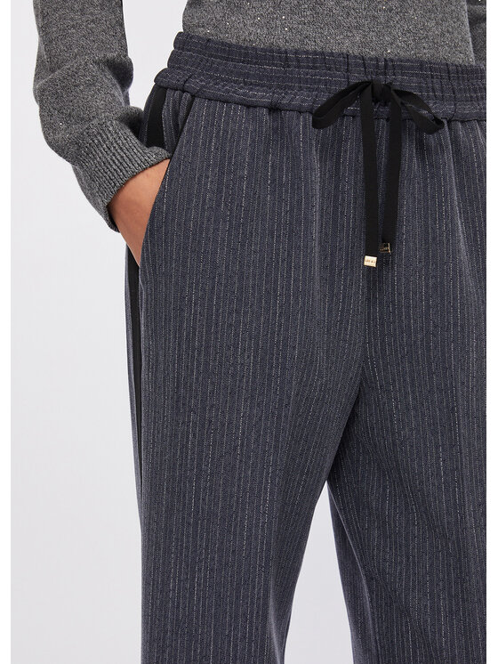 Liu Jo Liu Jo Pantalone da abito CF5339T054AC3781 Celeste Regular Fit